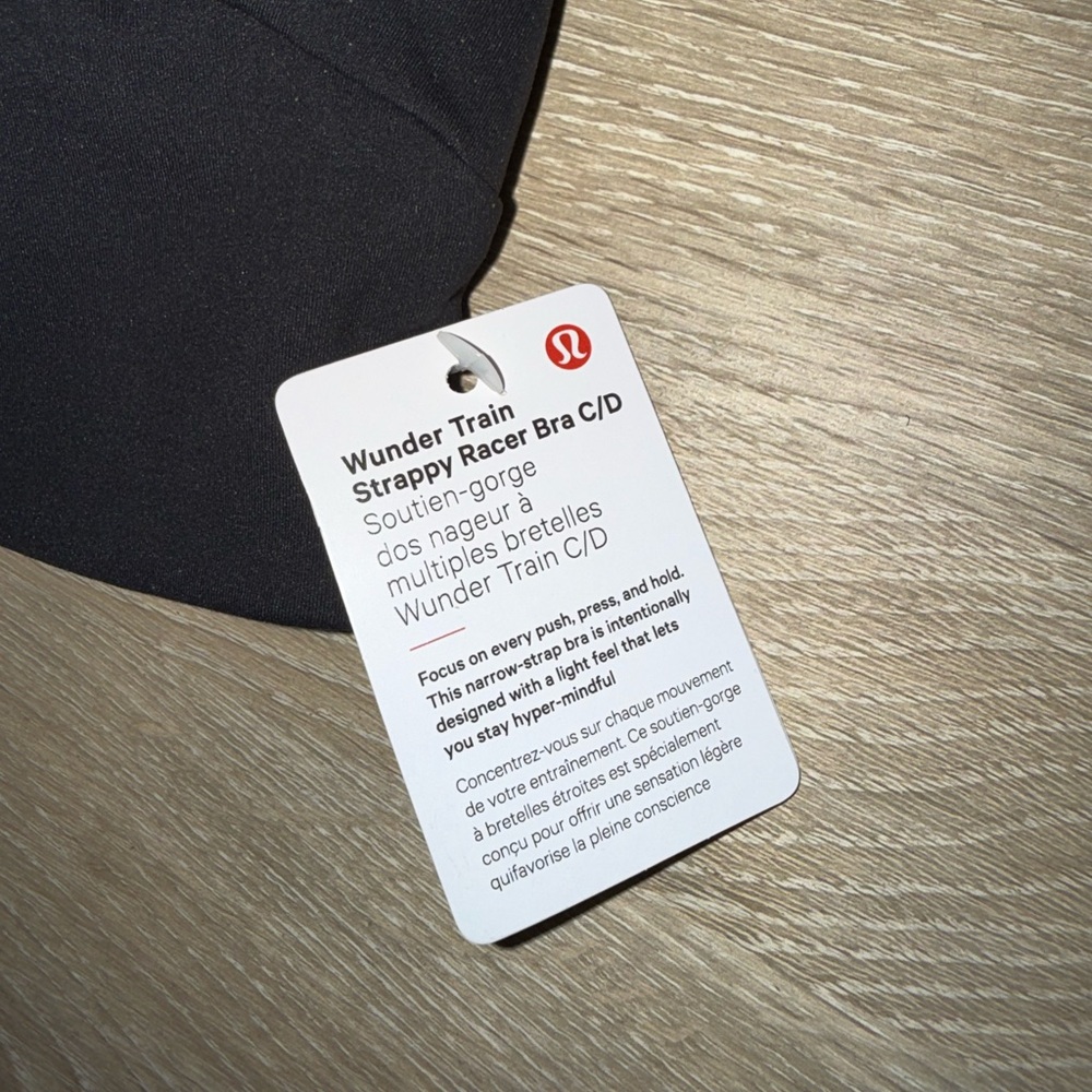 NWT Lululemon Wunder Train Strappy Sports Bra - Picture 3 of 6